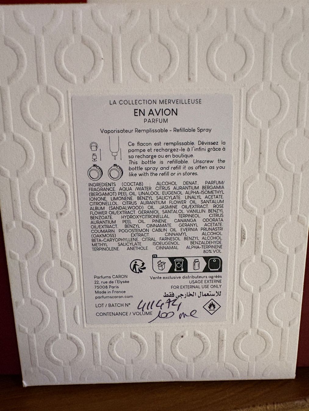 Profumi & Eau de Toilette: Caron En Avion 100ml Parfum – Usato da Neuhausen am Rheinfall venduto da flynn92_souk 1