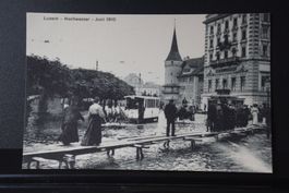 AK Luzern, Hochwasser 1910