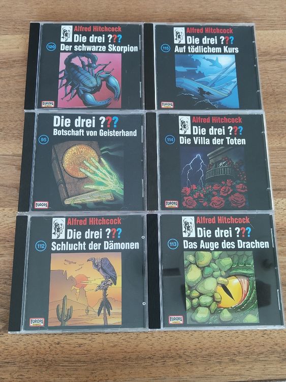 Die drei Fragezeichen ??? 6 CDs (Gebraucht) in Niederuzwil für CHF 9 ...