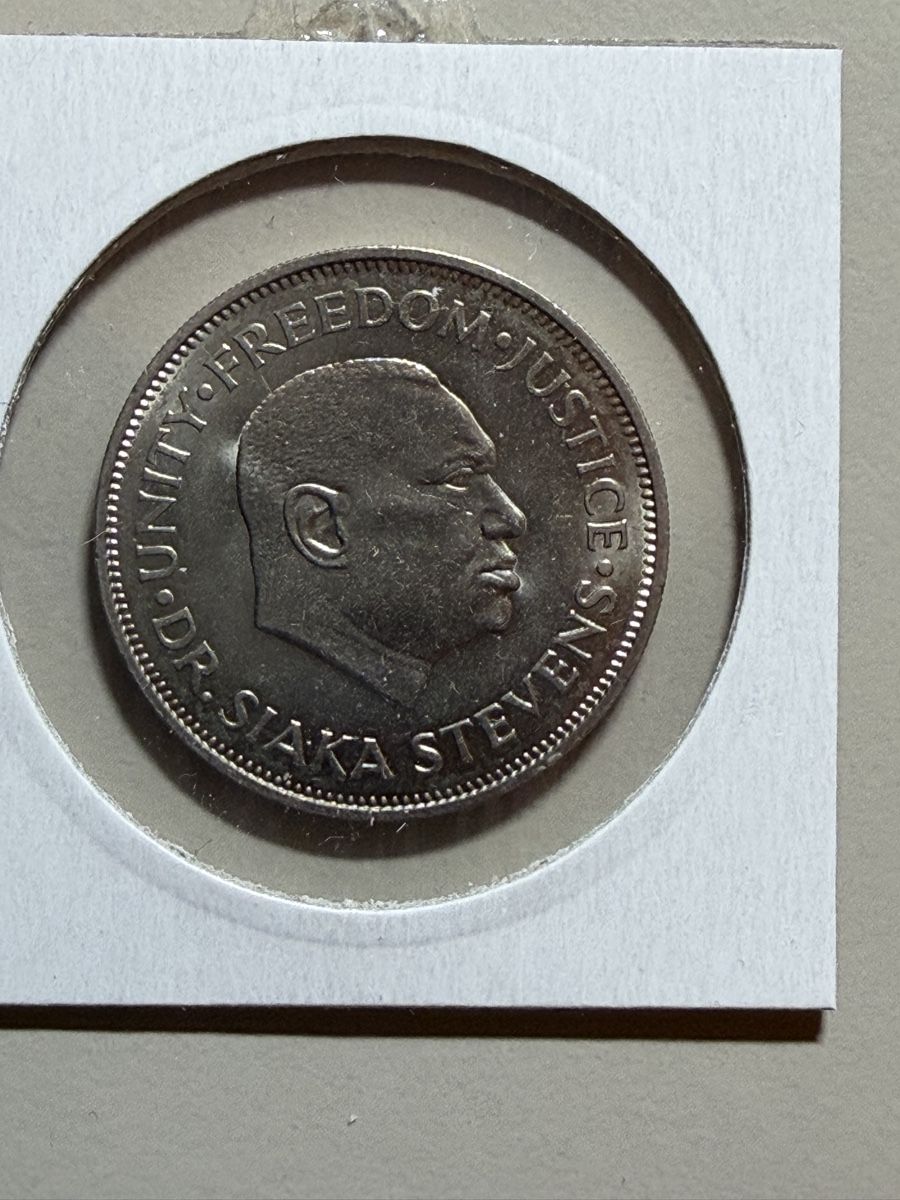 Alle Münzen: Sierre Leone - 50 cents - 1972 – Gebraucht aus Payerne von Mike1682 1