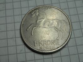 Norwegen  1 Krone, 1965