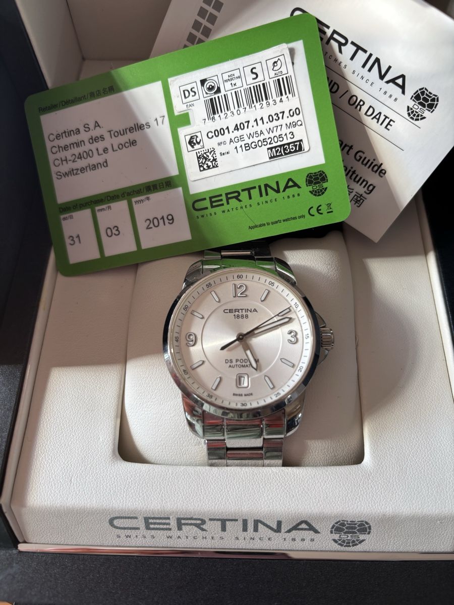 Certina Orologi: Certina DS Podium Automatic - Swiss Made Elegance! – Usato da Biel/Bienne venduto da CuriousCat 6