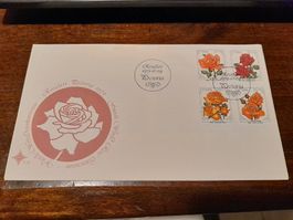 Rare! Enveloppe philatélique Rosafari Pretoria 1979 Afrique