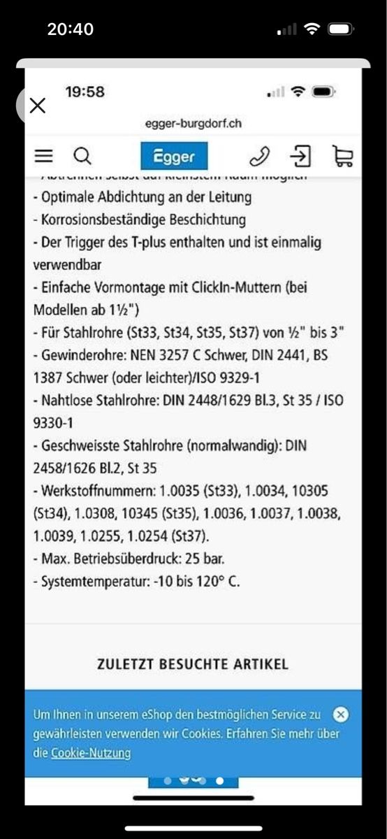 Tutti gli attrezzi: T-Stück Flamco T-plus 3" X 1 1/4" – Nuovo e nell'imballaggio originale da Zofingen venduto da Angelomichael 3