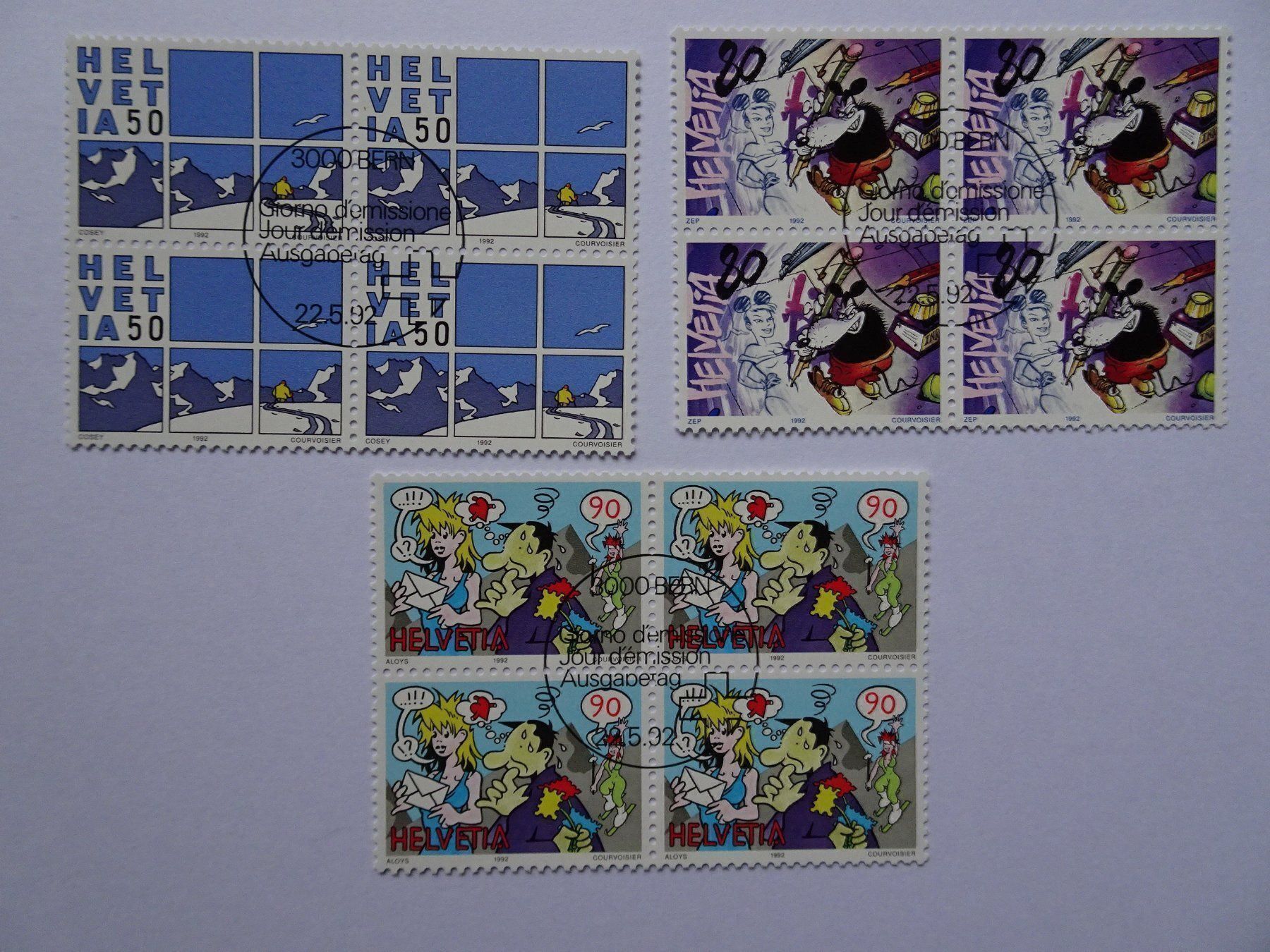 Alle Briefmarken: 1992 – Neu (gemäss Beschreibung) aus Aadorf von Chnorli-Furz