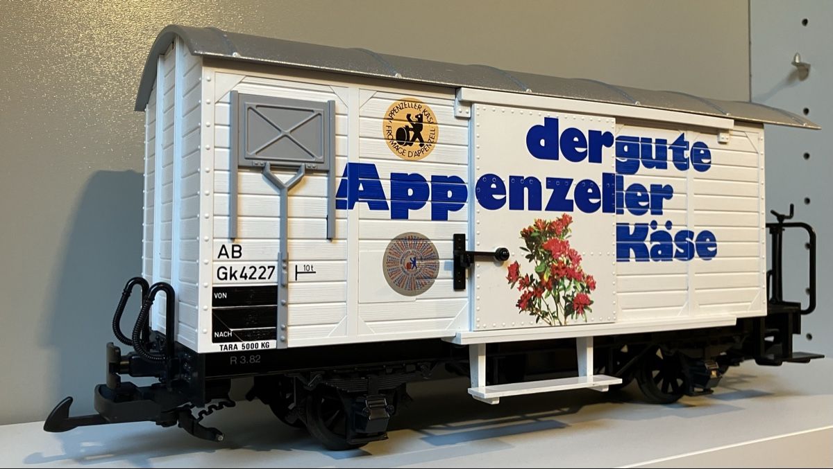 LGB Modellini di ferrovie: LGB Spur G Güterwagen – Usato da Vättis venduto da Toesser 3