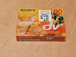 SONY Mini DV Kassette DVM80PR3 80min SP neu - Rarität