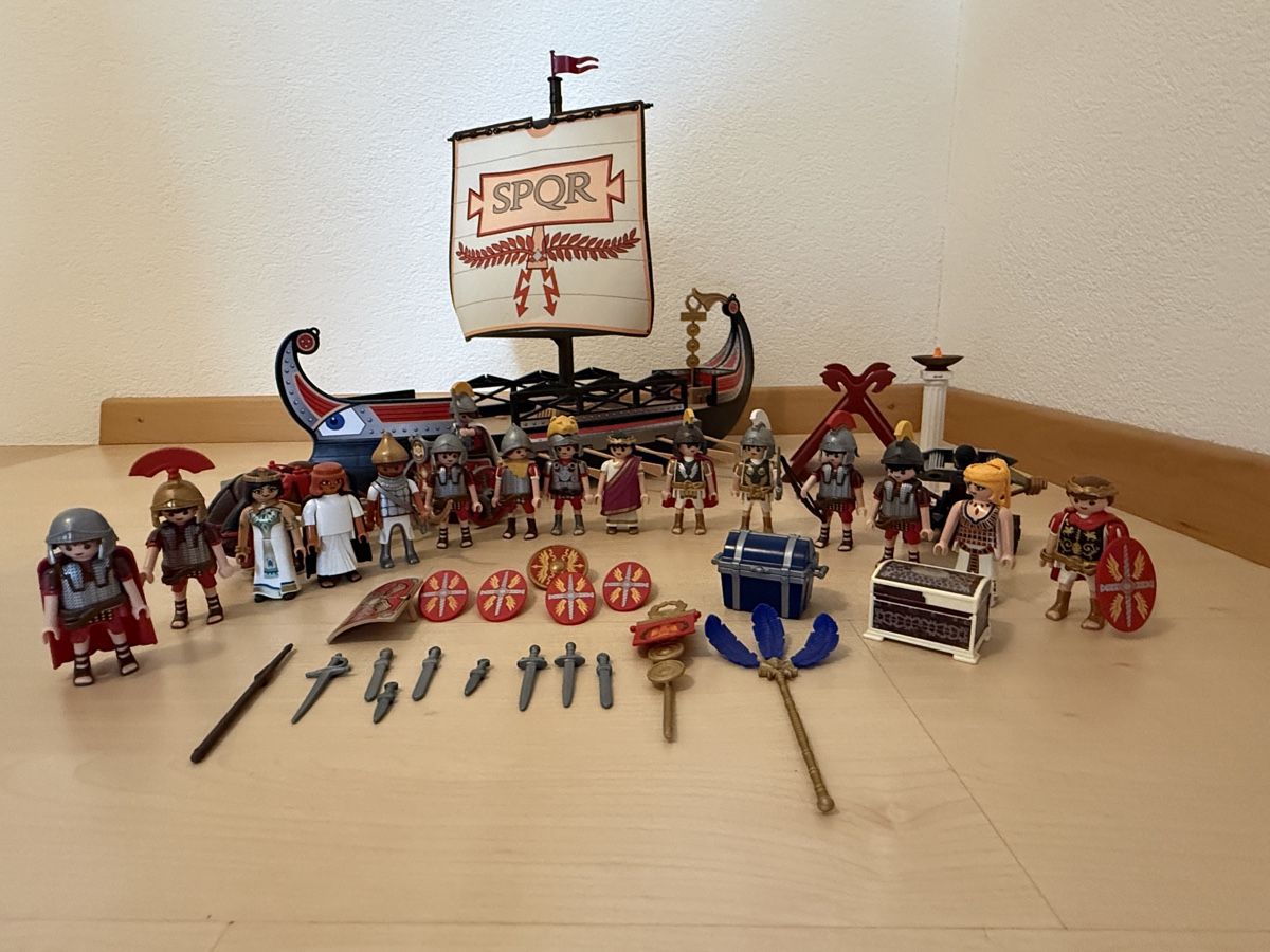 Playmobil Giocattoli: Playmobil Römische Galeere – Usato da Kaiseraugst venduto da FlohmarktMassa 1
