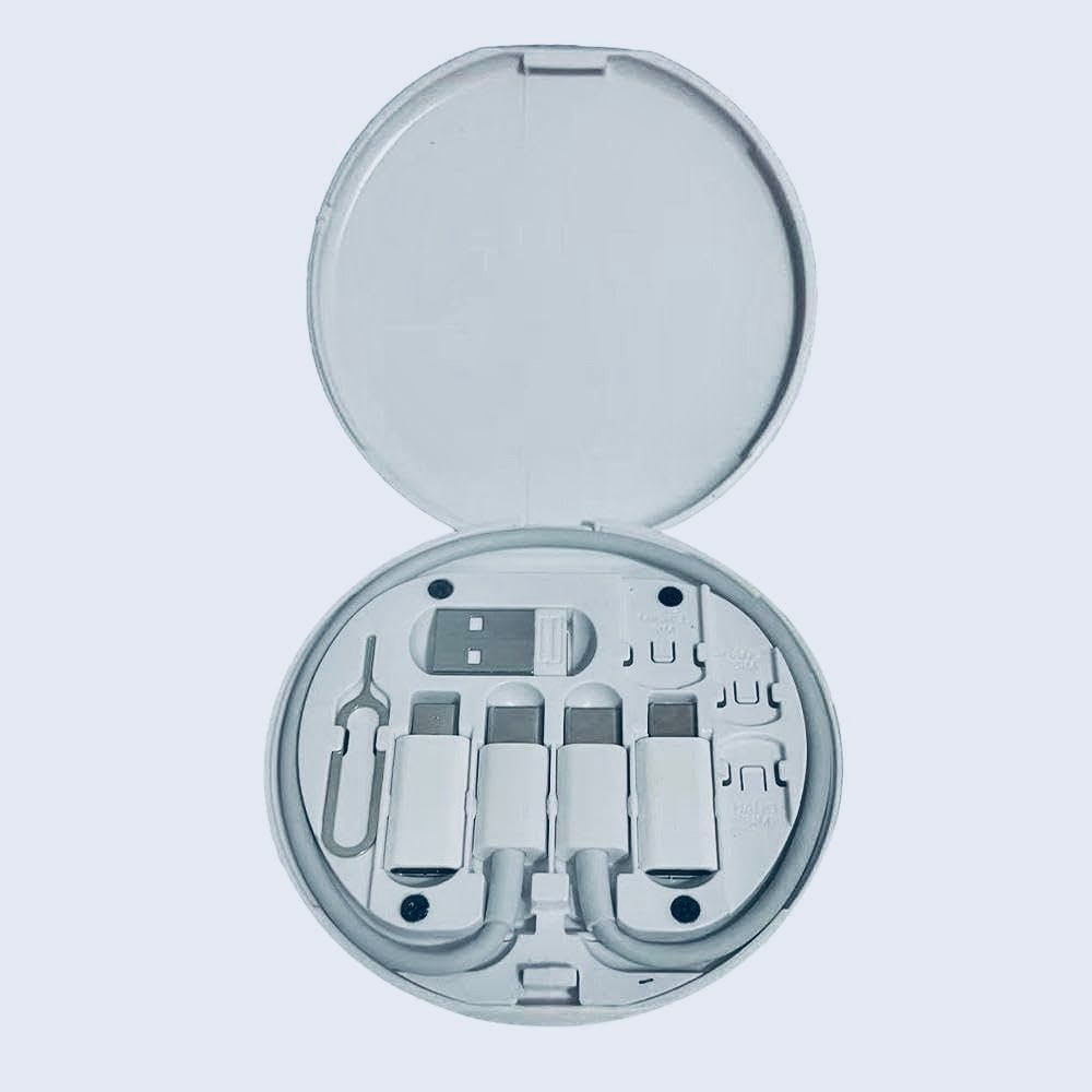 Unità & Adattatore: USB-C Ladekabel + Adapter für Micro USB, USB-A-C Sim-Nadel – Nuovo (secondo la descrizione) da Basel venduto da MY.AIRPODS.SHOP