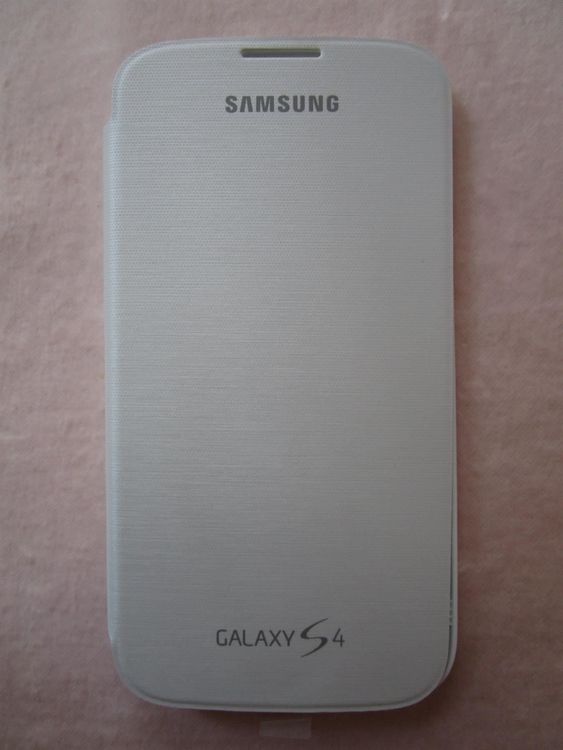 Samsung Cover & Protezioni schermo: Orig Samsung Galaxy S4 Flip Cover weiss – Nuovo e nell'imballaggio originale da Eschenbach SG venduto da brocarte 1