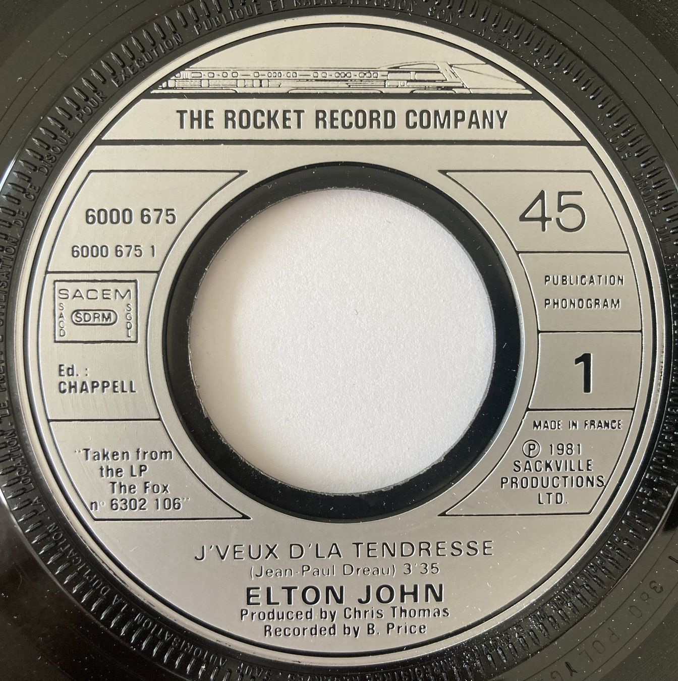 Vinyles: ELTON JOHN - I'M STILL STANDING – D'occasion à Bottens par hotter-than-hell 2