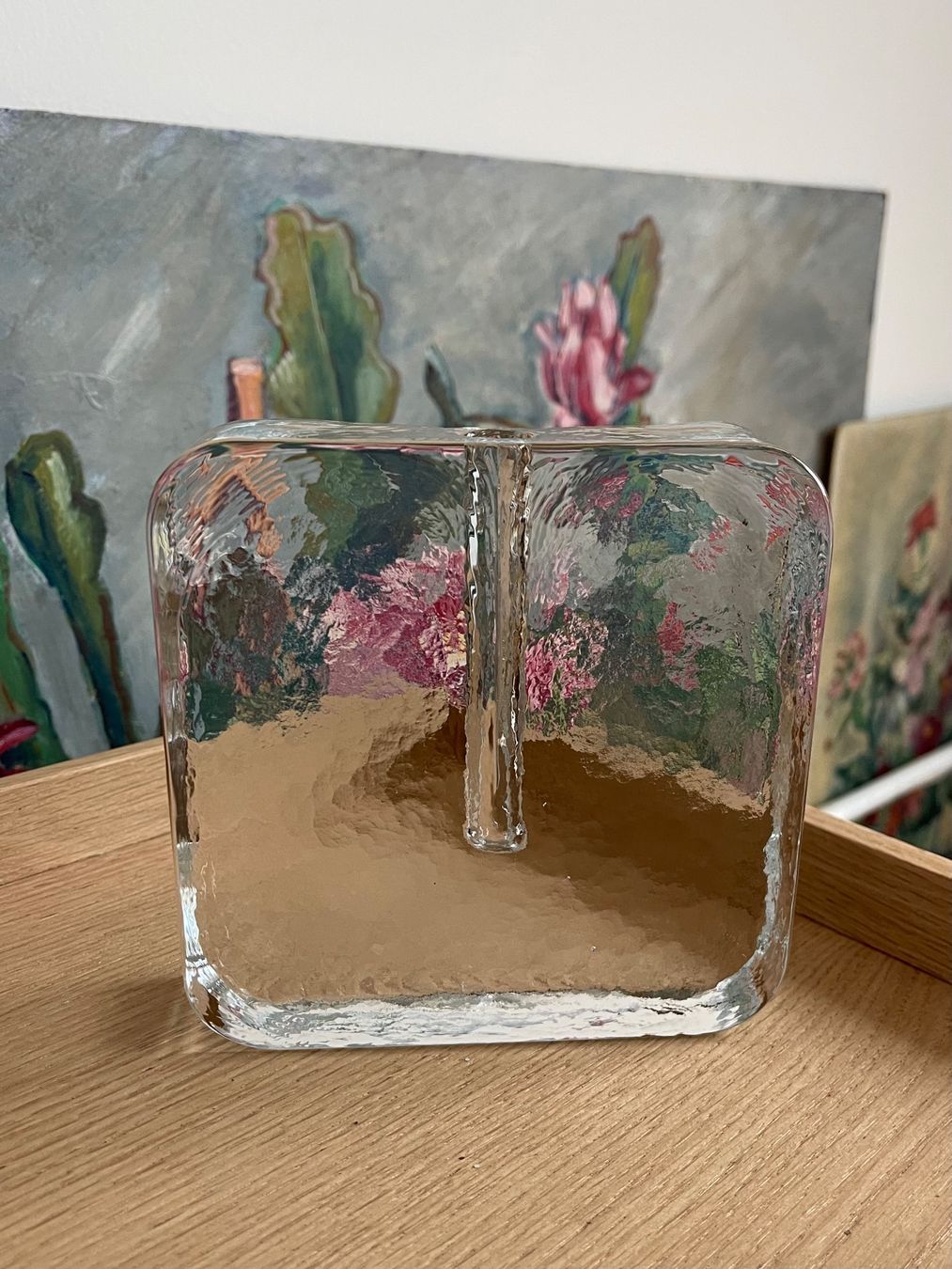 Vasen & Gefässe: Grosse ICE Block Vase für eine Blüte oder einen Ast – Gebraucht aus Nussbaumen AG von HelenaDavid1910