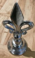 Deko-Lilie in Roh Aluminium Nickel/Neu