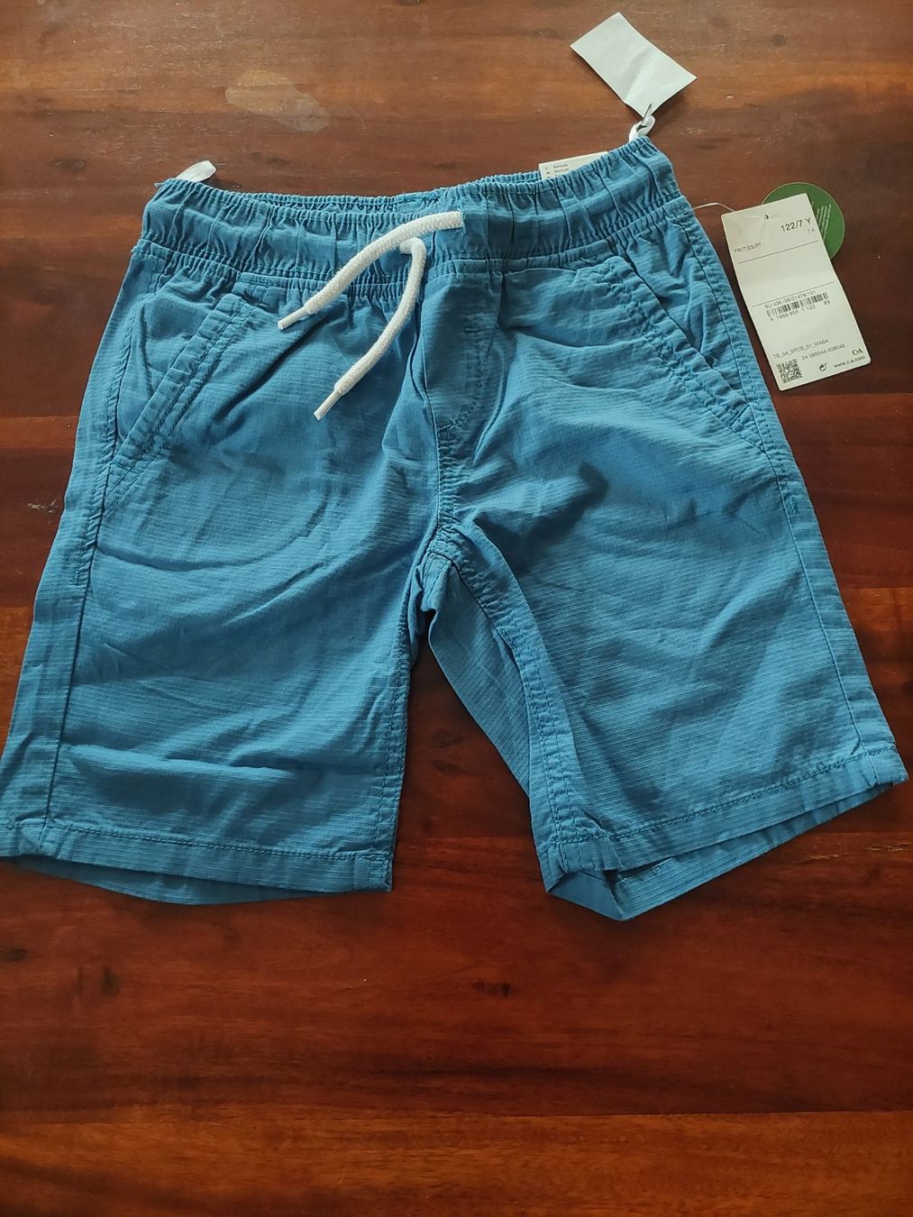 C&A Pantaloni: C&A Shorts / Kurze Hose Blau Grösse 122 – Nuovo e nell'imballaggio originale da Beckenried venduto da Havacola 1
