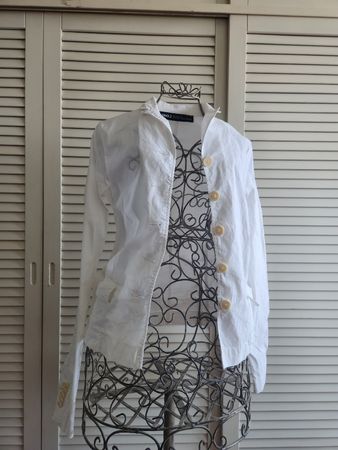 Rundholz veste blanche. Taille XS