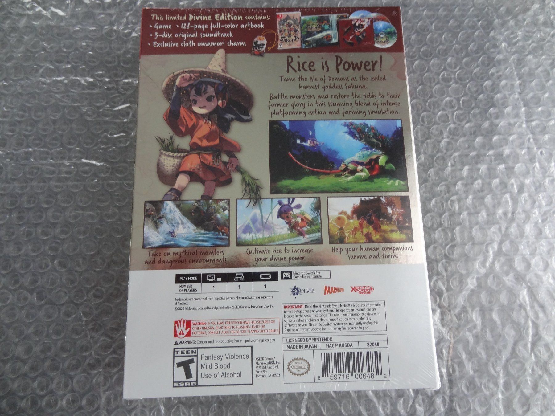 Giochi: SAKUNA Divine Ed. Nintendo Switch NEU – Nuovo e nell'imballaggio originale da Lyss venduto da Famicom 1