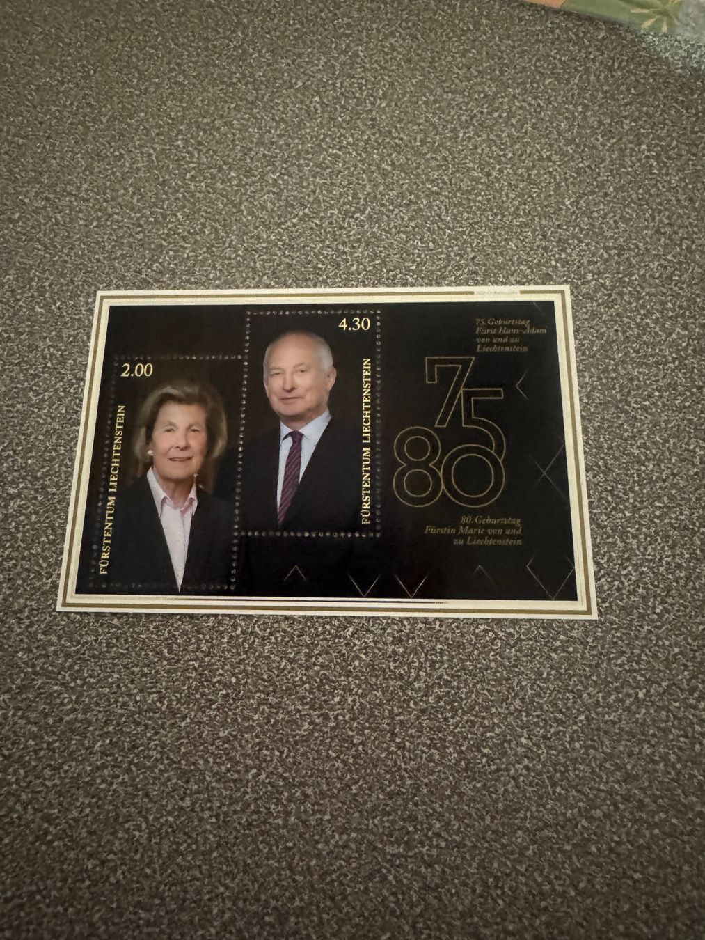 Alle Briefmarken: Toller Block FL – Neu (gemäss Beschreibung) aus Uster von Briefmarken