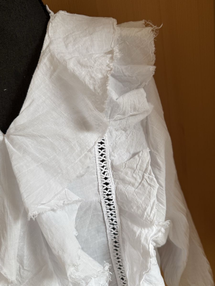 Camicette: Boho Rüschenbluse aus Baumwolle – Nuovo (secondo la descrizione) da Sigriswil venduto da ck56 4