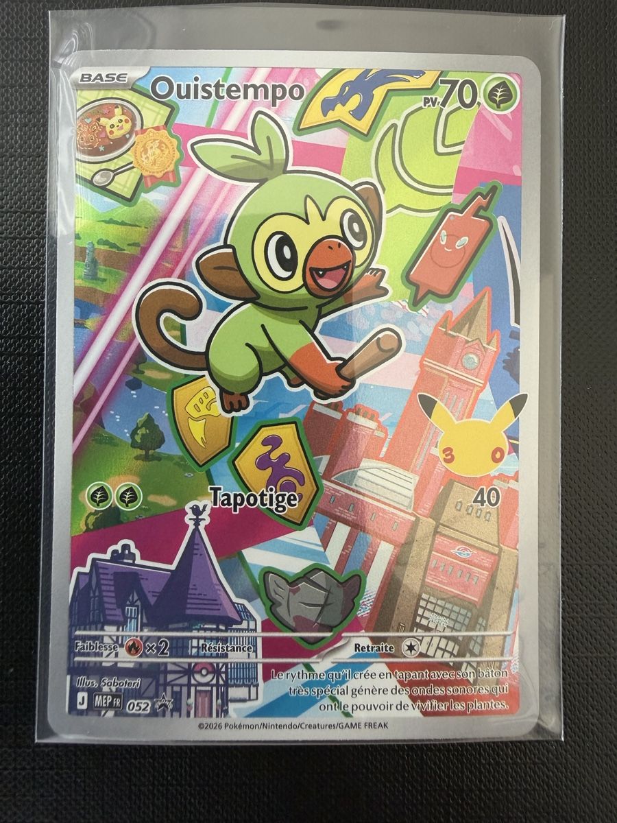 Pokémon Carte collezionabili: Ouistempo #052 MEP FR – Nuovo (secondo la descrizione) da Savigny venduto da Matgab94