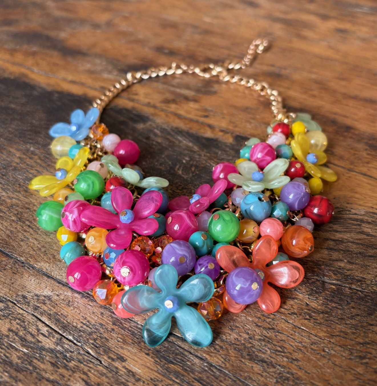 Catenine: Collier avec gouttes de couleurs – Nuovo e nell'imballaggio originale da Locarno venduto da DBSiesta 1
