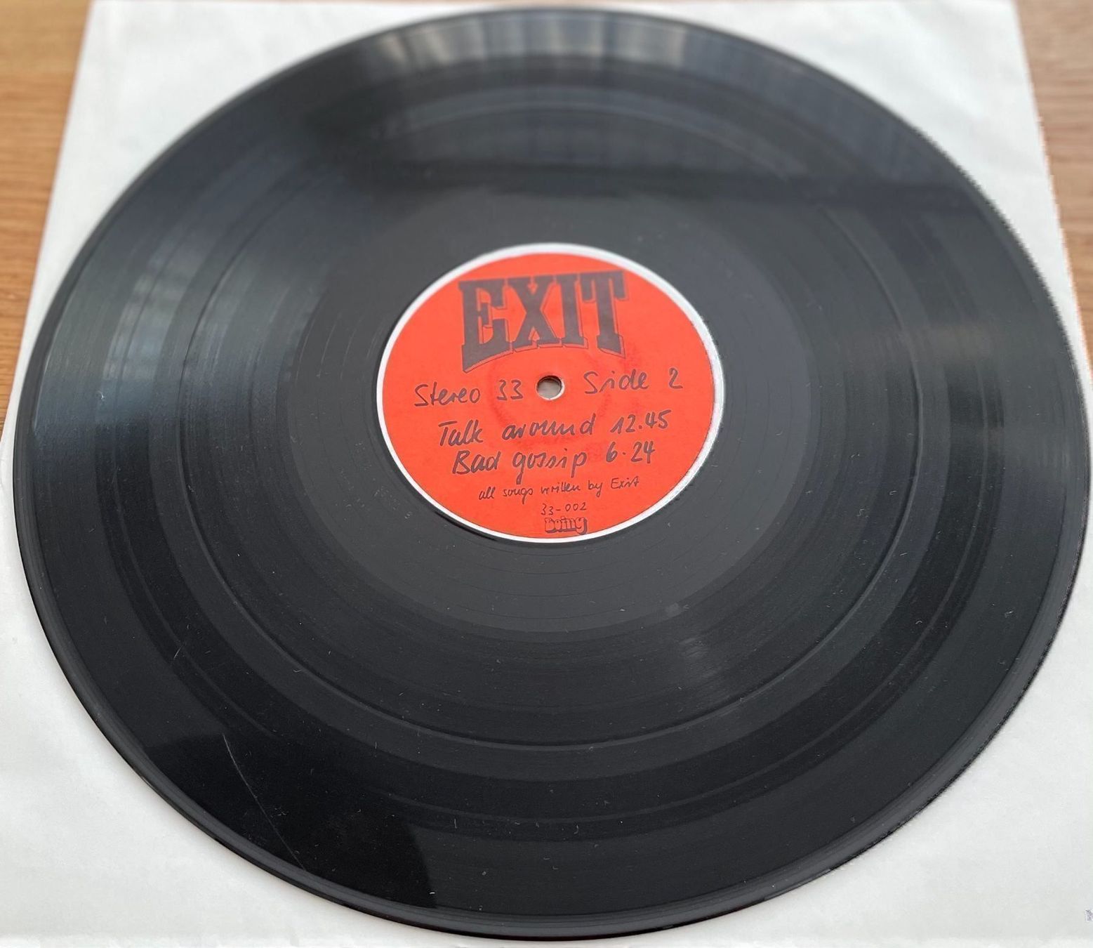 Dischi in vinile: Exit, Seltene Originale 1St. Pressung – Usato da Aadorf venduto da Assyrian-Bazar 3