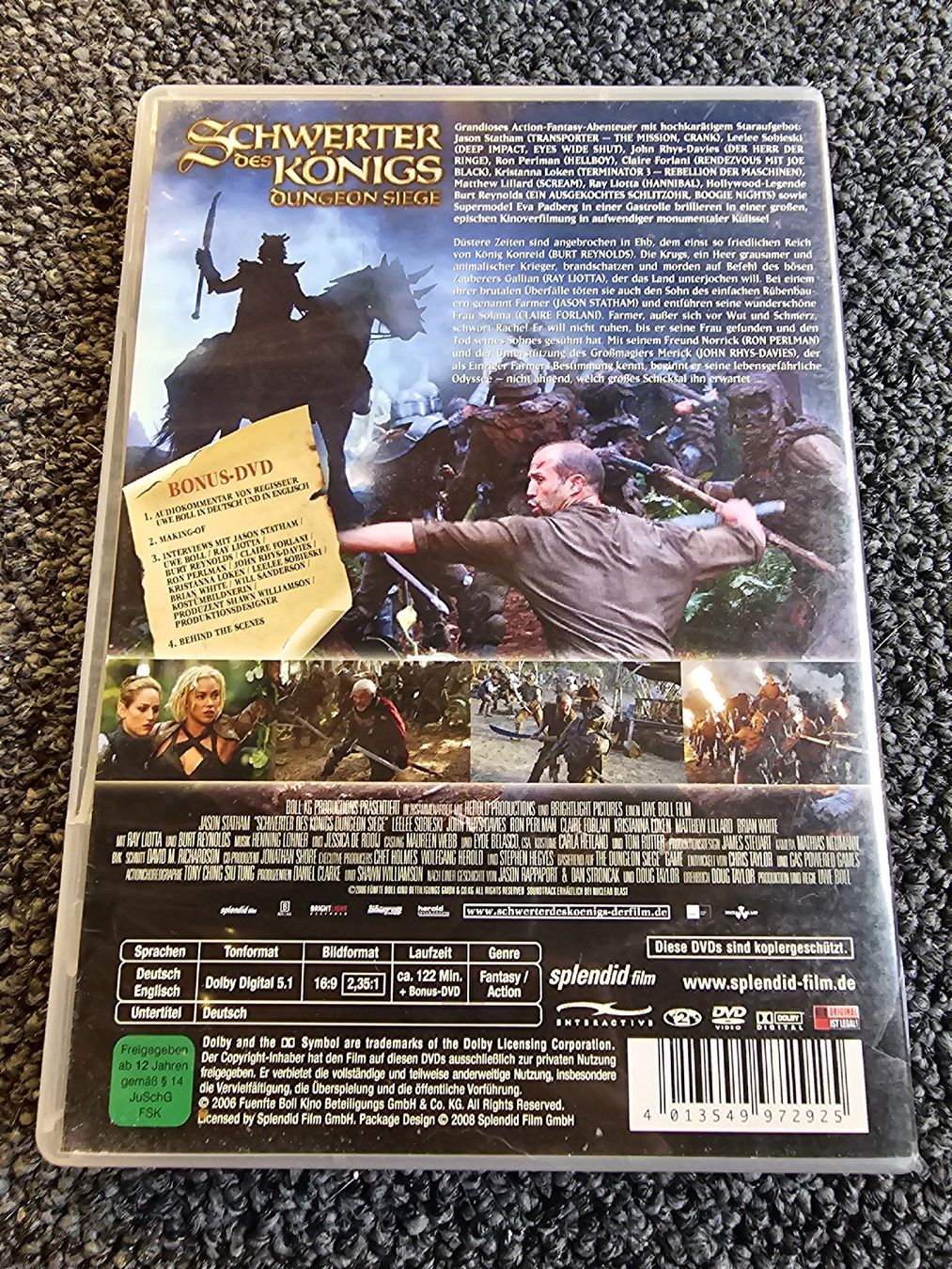 Tutti i DVDs: Schwerter des Königs (17722) – Usato da Ruswil venduto da jan_bxl5 1