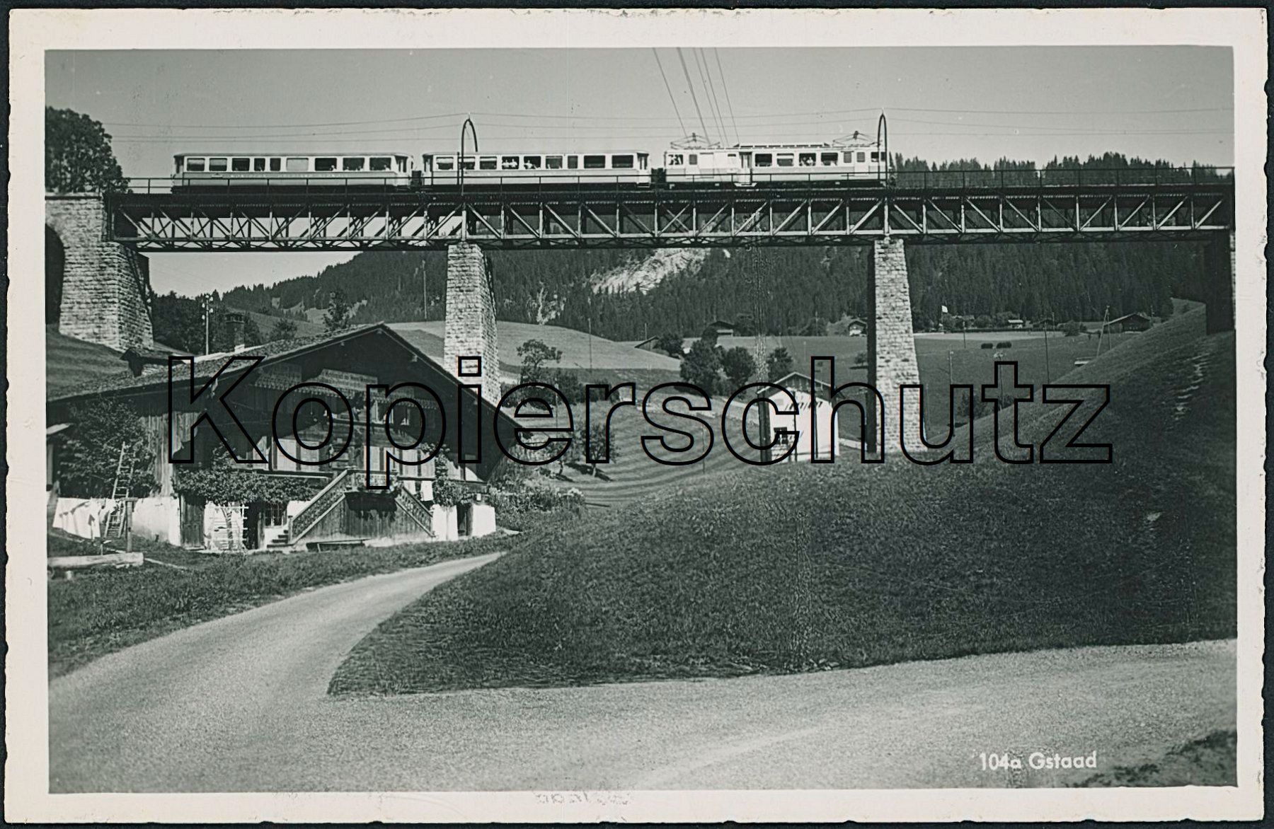 Cartes postales: BE Gstaad - Bahn MOB - Saanen – Neuf (Voir description) à Schindellegi par dolpitz
