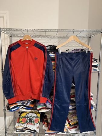 Rare 80’s Vintage Adidas Ventex Full Tracksuit Size M