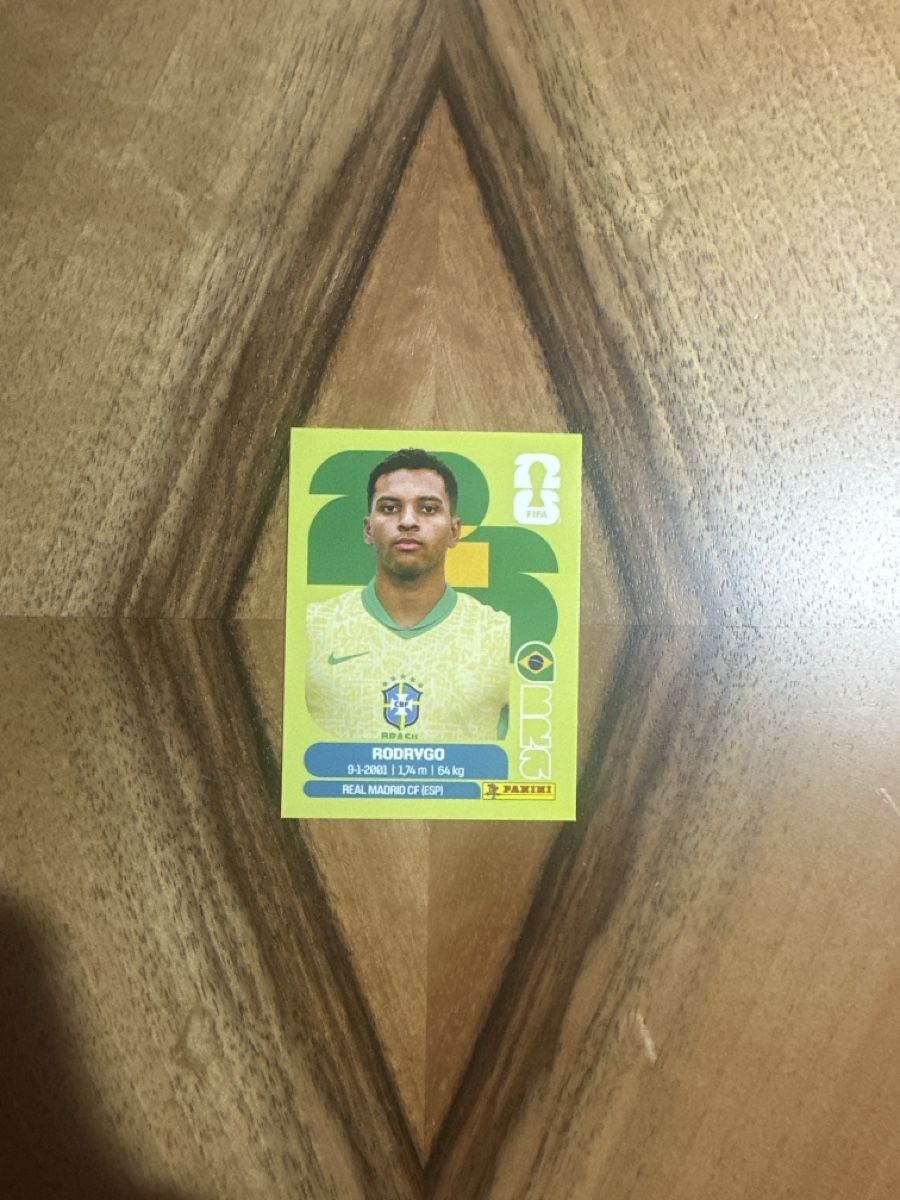 Panini Carte collezionabili: Panini WM 2026 Rodrygo BRA 15 – Nuovo (secondo la descrizione) da Lachen venduto da man_6692