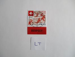 Voll Letzttagsstempel der Poststelle 1670 Ursy FR