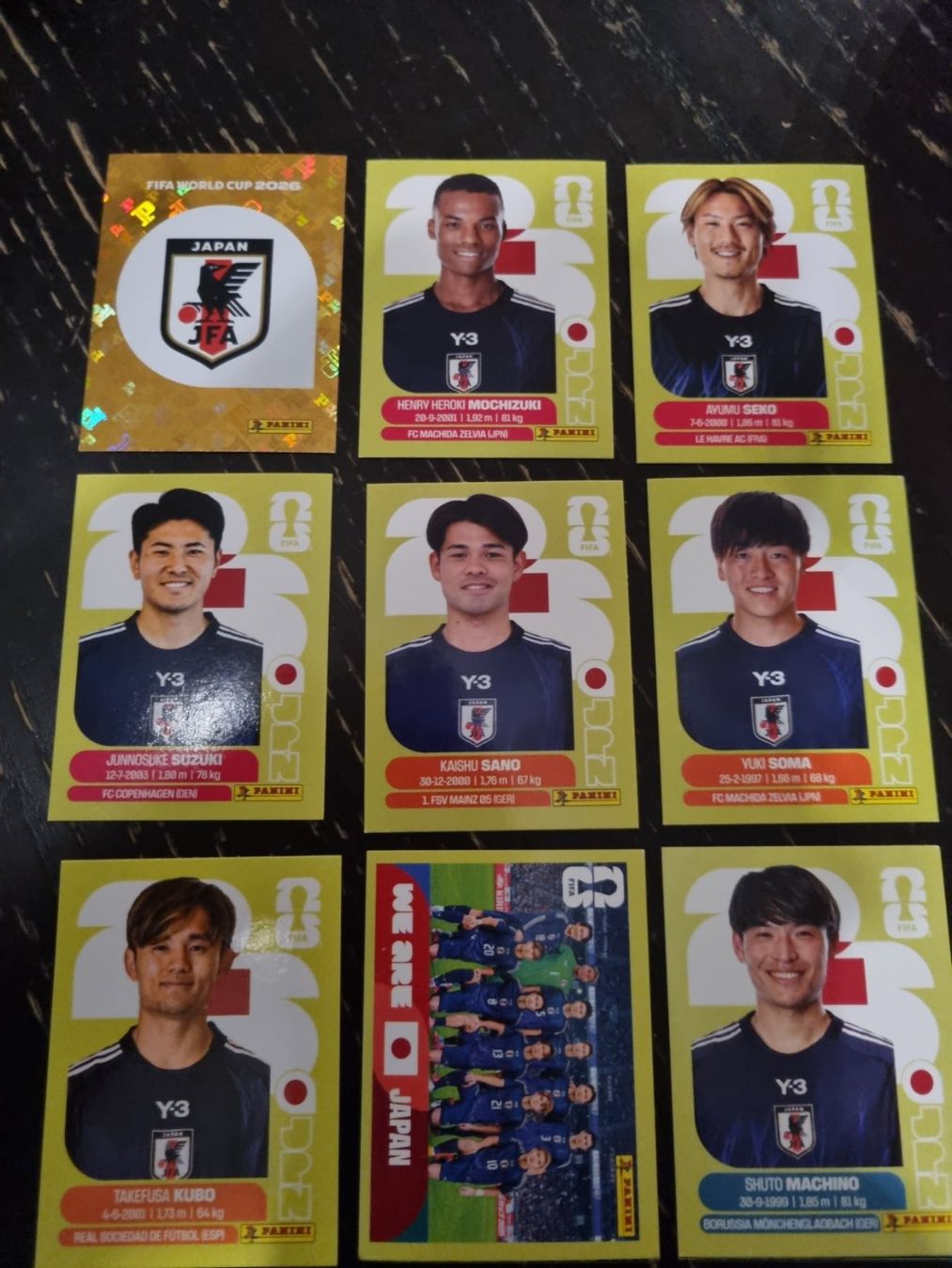 Panini Carte collezionabili: Panini Japan 9er Set – Nuovo (secondo la descrizione) da Kaiseraugst venduto da muggel27
