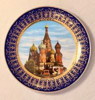 Moskau Russland Wandteller Basilius Kathedrale
