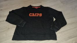 Campus Sportssweatshirt Gr 152 schwarz orange cool