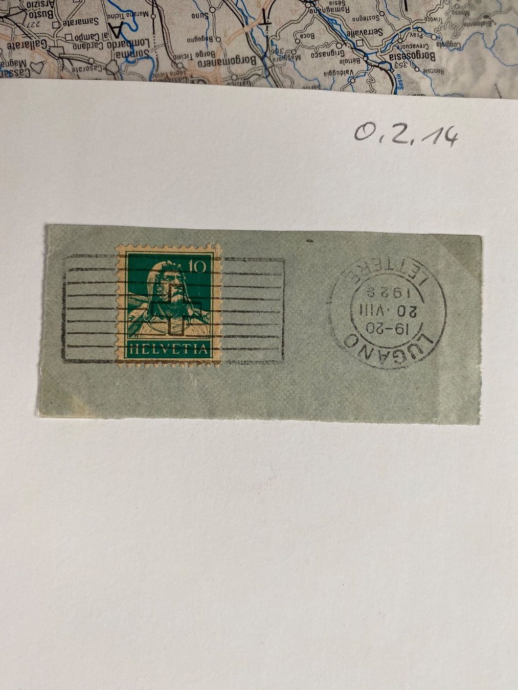 Tous les timbres: Briefmarken / Flaggenstempel – D'occasion à Zollikofen par Paul-42 1