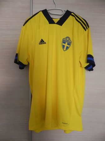 Adidas Heim Trikot Schweden Grösse XL EM 2021