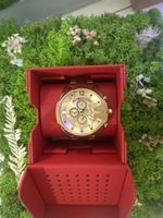 Diesel Herrenuhr Chronograph goldfarben mit Box