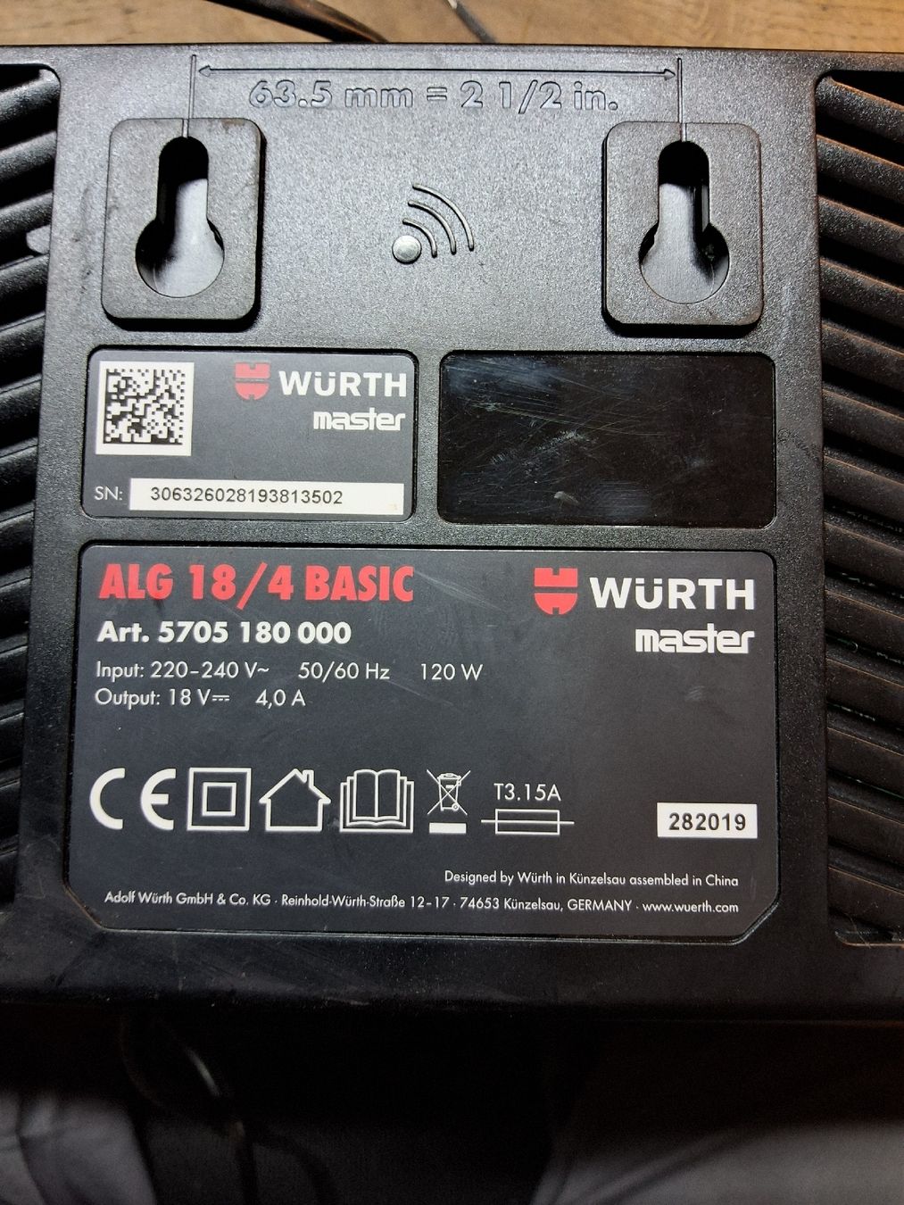 Tutte le macchine: WÜRTH AWS 18-125 P COMPACT + ALG 18/4 BASIC (DR) – Usato da Rorschach venduto da TimelessTrading 3
