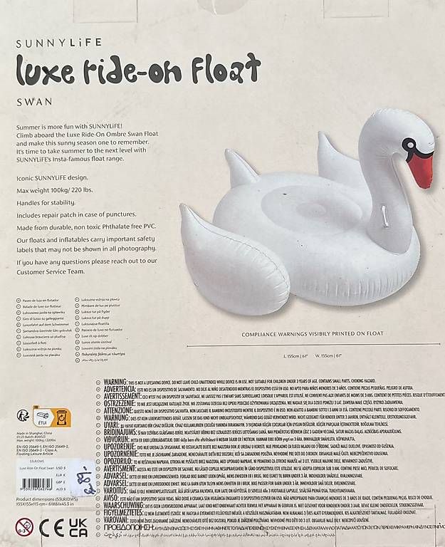 Schwimmringe: Grande bouée cygne – Gebraucht aus Grandvaux von car_g25b 2