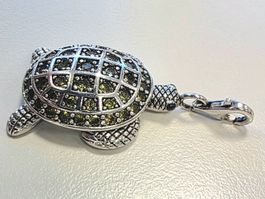 Anhänger Schildkröte Silber 925
