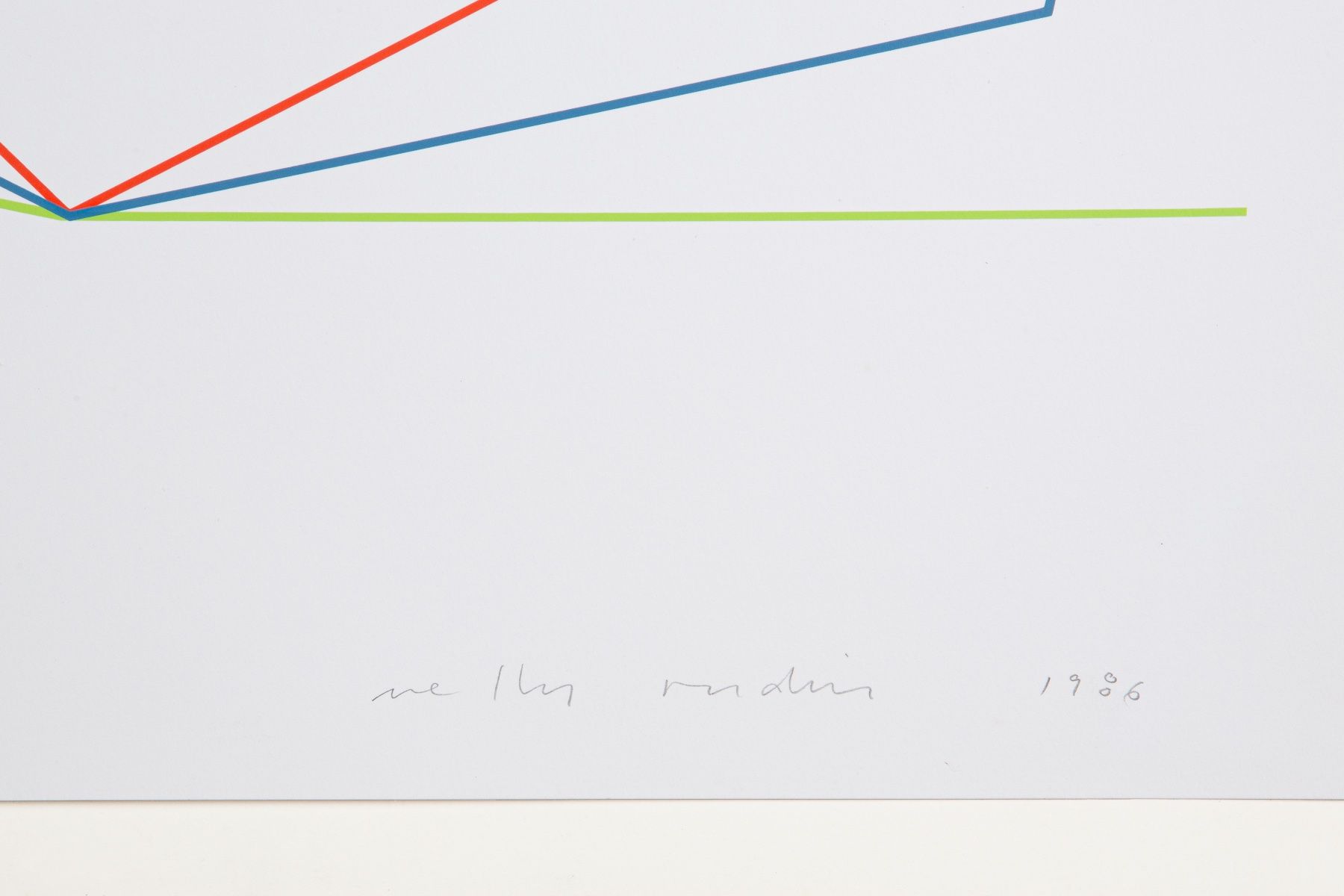 Arts picturaux & lithographies: Nelly Rudin Lithographie 1986 – D'occasion à Biel/Bienne par lux2000 1