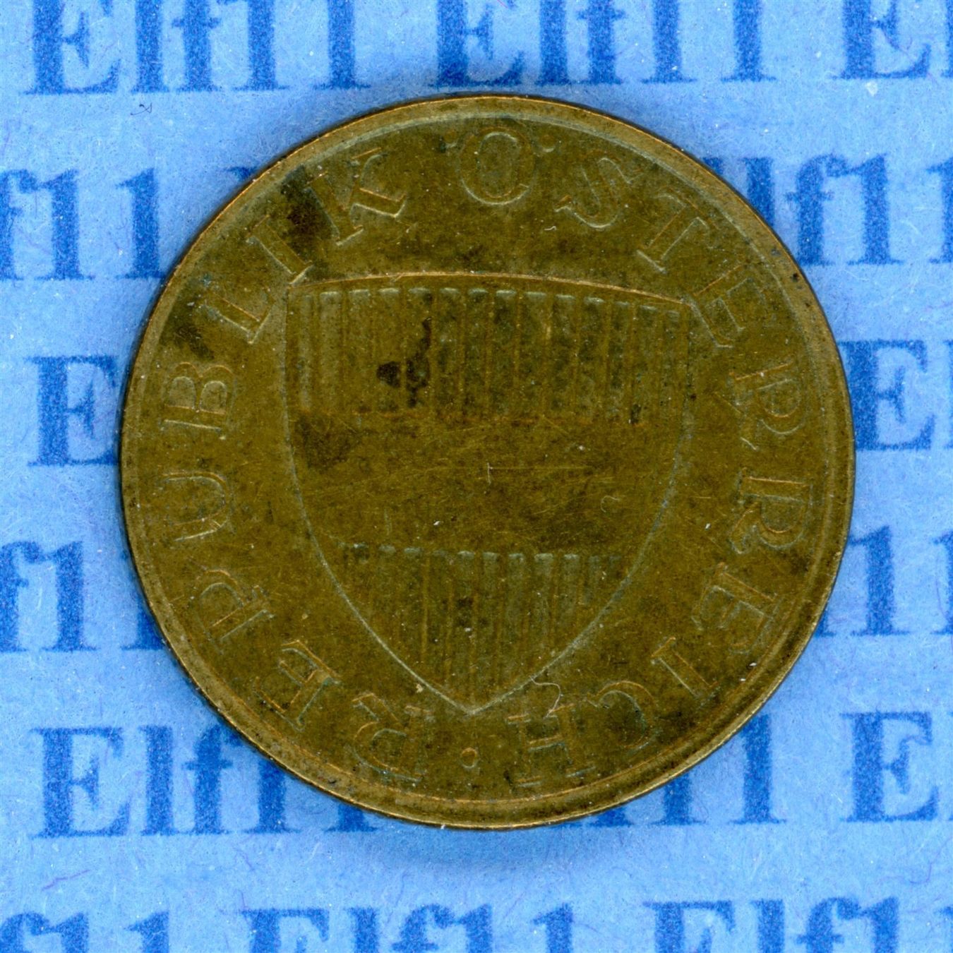 Tutti le monete: ATS___0.50 1983 -vz 50 Groschen – Usato da Widnau venduto da Elf11 1
