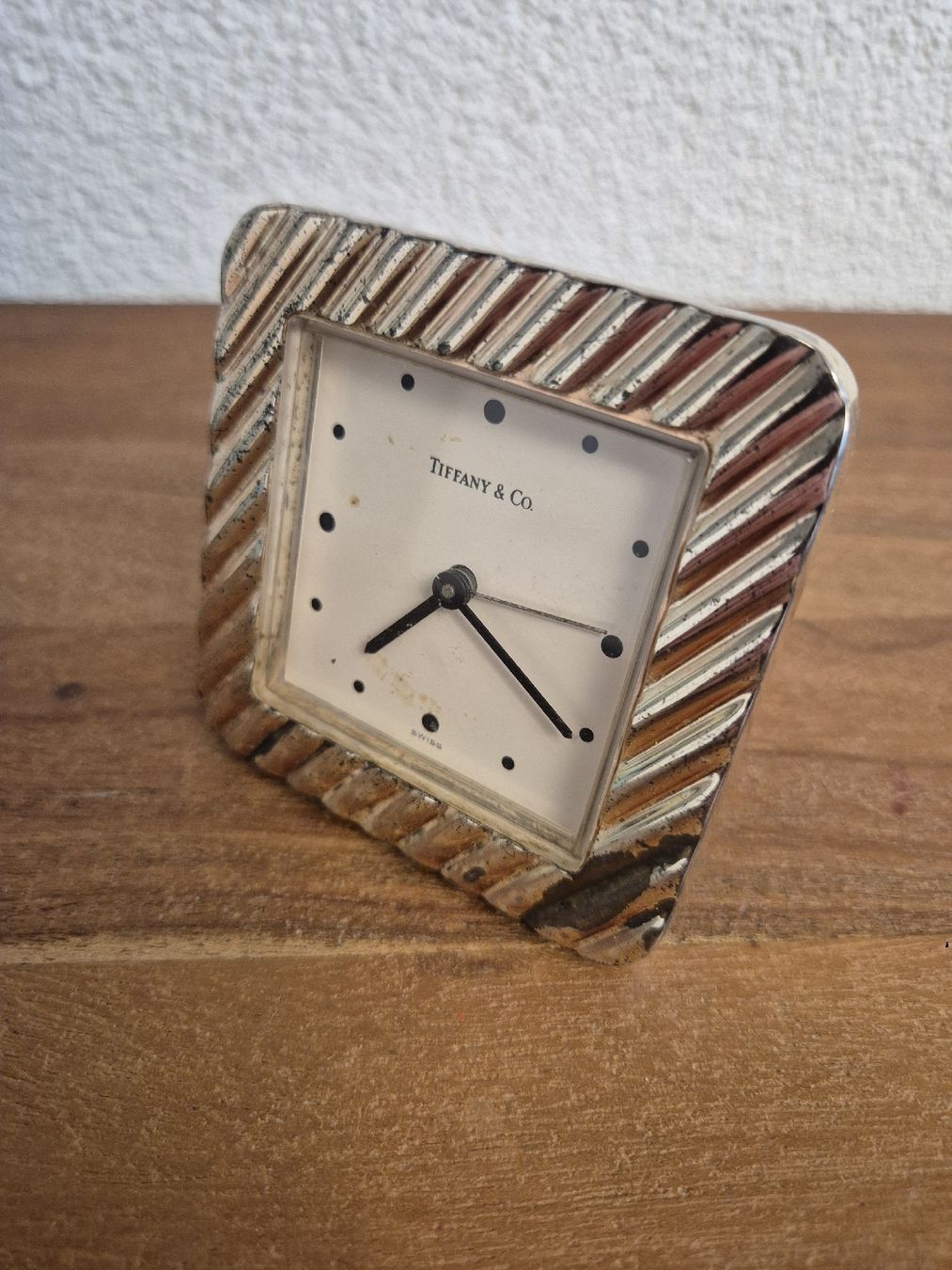 Orologi da terra & Orologi da parete: Vintage Tiffany & Co Tischuhr – Usato da Zürich venduto da Dalema13 2