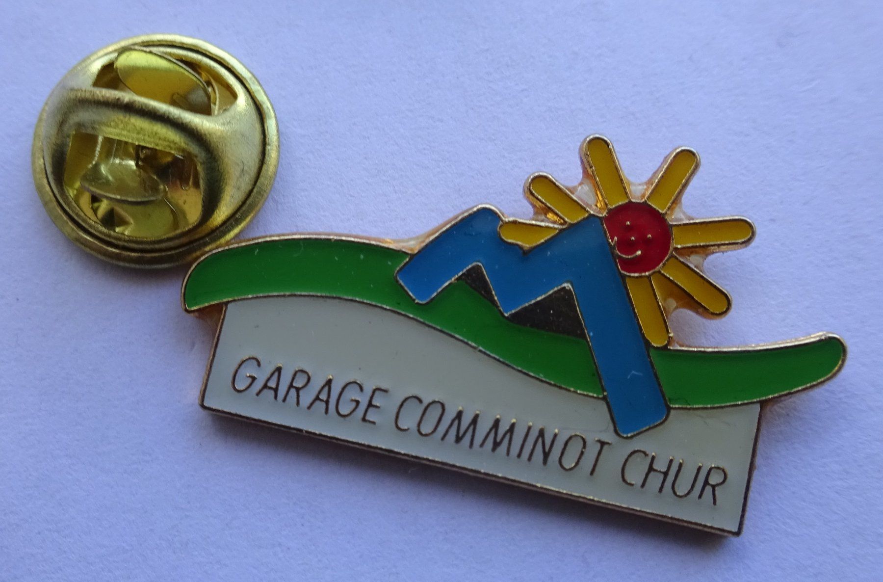 Placchette & Badge: Pin  Garage Comminot  CHUR – Usato da Utzenstorf venduto da BUtter81