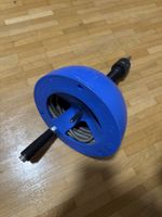 Rohrreinigungswelle 5m mit Handkurbel und Bohrfutter