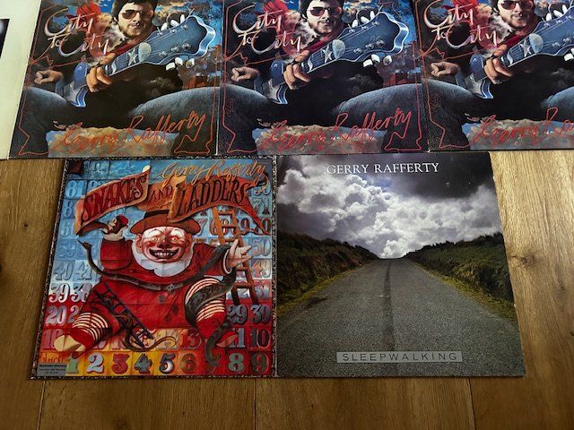 Schallplatten: LP Sammlung Gerry Rafferty, Chris Rea, 12 LPs, div. Press – Gebraucht aus Steinach von Jaguare1961 3