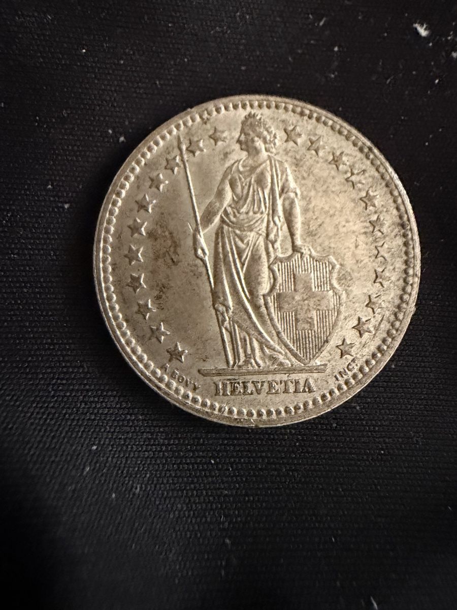 Toutes les monnaies: 2 Franc Suisse 1958 Argent  – D'occasion à Binningen par Cchatz