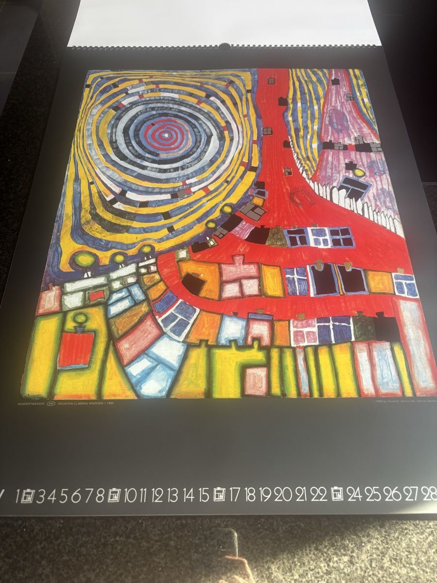 Calendriers: Kunstkalender 2000 - Hundertwasser – D'occasion à Reinach AG par muddlands 4