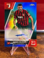 2021 Topps Chrome Bundesliga Blue /299 Daniel Caligiuri Auto