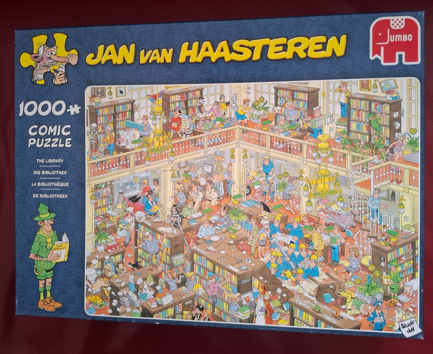 Puzzle: Jan Van Haasteren die Bibliothek Puzzle – Usato da Hinterkappelen venduto da Schampus