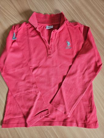3 x Langarmshirt Mädchen 8-9 years U.S. POLO ASSN.